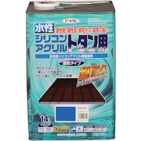 アサヒペン アサヒペン 水性シリコンアクリルトタン用 14L スカイブルー