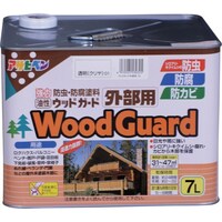 アサヒペン アサヒペン ウッドガード外部用 7L クリヤ