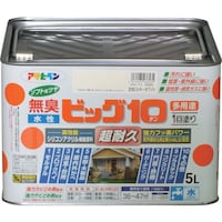 アサヒペン アサヒペン 水性ビッグ10多用途 5L ミルキーホワイト