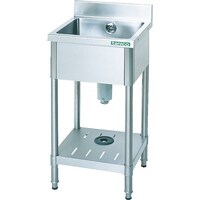 タニコー tanico 一槽シンク(ホース1本付) 450×600×850H TA1S45 1台