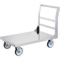 トラスコ中山 TRUSCO ステンレス台車 オールSUS台車800X450 耐寒仕様 キャスターストッパー付 ASUD3CS 1台
