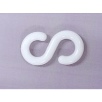 ニッサチェイン ニッサチェイン Sフック 6mm(兼4mm) 白 (50個入)