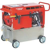 スーパー工業 スーパー工業 エンジン式高圧洗浄機 SE2107STE6 水タンク付タイプ(セル付) SE2107STE6 1台