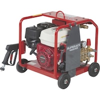 スーパー工業 スーパー工業 エンジン式高圧洗浄機 SER2010BS5 フルフレームタイプ(セル付) SER2010BS5 1台