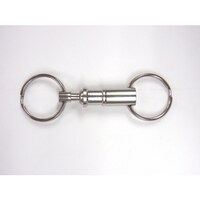 ニッサチェイン ニッサチェイン ニッケル鉄キーホルダー (100個入) IKE11NI 1箱(100個)