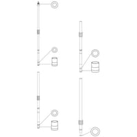 フルプラ FURUPLA 部品No.72 伸縮ノズル用パッキングセット(#7550#7560#7710#7720#7760#7800用) 72 1個