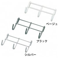 アイリスオーヤマ IRIS 246614 メッシュパネルフック3連 MPA3F ベージュ