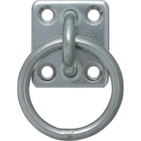 ニッサチェイン ニッサチェイン ステン角型アイプレートリング付 6mm (10個入)