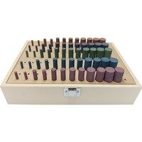 リューター リューター 軸付セラミックゴム砥石セット(非金属用)