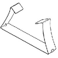 ネグロス電工 NEGUROSU カバー止め金具