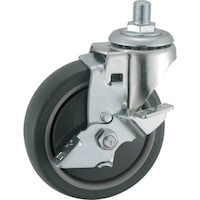 テラモト テラモト カート類・共用キャスター100φ ストッパー付