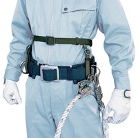 藤井電工 TSUYORON 柱上安全帯用補助用ベルト 補助帯 T565BL2L 紺色 ベルト幅25mm Lサイズ