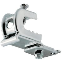 岡田装飾金物 岡田 カーテンレール D40クリップ付ブラケットBWタイプ