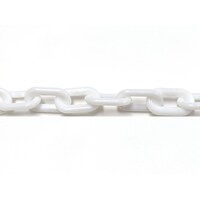 ニッサチェイン ニッサチェイン プラカラーチェイン 6×30m 白 JC6W 1本