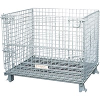 サンキン サンキン メッシュパレット コイルタイプ 1200×1000×900 SCS4G 1台