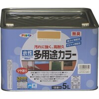 アサヒペン アサヒペン 水性多用途カラー5L シトラスイエロー