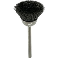 リューター リューター 軸付カップ型ブラシ軸径(mm):2.34毛材:硬鋼線