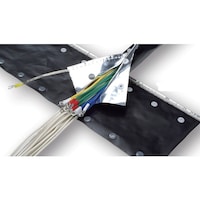 JAPPY JAPPY ノイズシールドチューブ 25Mスナップボタンタイプ 結束寸法40Φ JNST40H 1巻(25M)