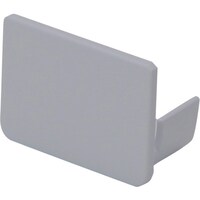 マサル工業 マサル エムケーダクト付属品 エンド差込型 4号100型 グレー KMDE4101 1個