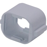 マサル工業 マサル エムケーダクト付属品 Dカップリング 1号 グレー MDFJK11 1個