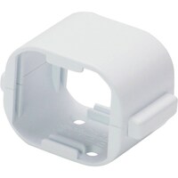マサル工業 マサル エムケーダクト付属品 Dカップリング 2号 ホワイト MDFJK22 1個