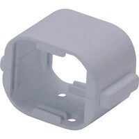 マサル工業 マサル エムケーダクト付属品 Dカップリング 0号 グレー MDFJK01 1個