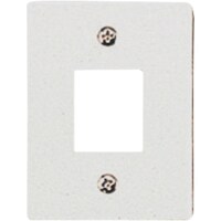 マサル工業 マサル エムケーダクト付属品 DCホルダー 2号 1個用 ホワイト(取付枠同梱)