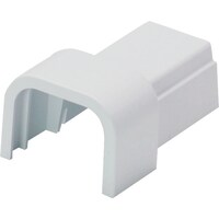 マサル工業 マサル エムケーダクト付属品 Dコネクター 2号 ホワイト MDFJC22 1個