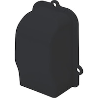 マサル工業 マサル 屋外用エムケーダクト付属品 引込カバー 0号 ブラック