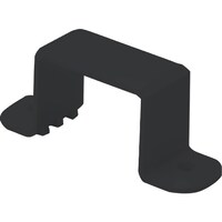 マサル工業 マサル 屋外用エムケーダクト付属品 固定バンド 1号 ブラック MDA1W 1個