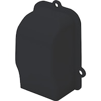 マサル工業 マサル 屋外用エムケーダクト付属品 引込カバー 2号 ブラック MDHC2W 1個