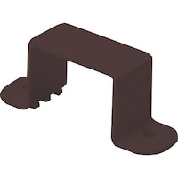 マサル工業 マサル 屋外用エムケーダクト付属品 固定バンド 0号 チョコ MDA09 1個