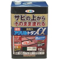 アサヒペン アサヒペン 油性高耐久アクリルトタン用α 12KG ディープグリーン