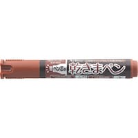 シヤチハタ シヤチハタ 乾きまペン 太字角芯 茶色 K199NBR 1個