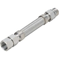 ナンゴクフレキコウ NFK スリムユニオン式(メタルタッチ)フレキシブルホース オス×メス型 継手SUS304(ALLSUS304) 15A×1500L