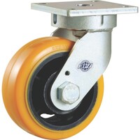 ヨドノ ヨドノ 重量用高硬度ウレタン自在車150φ