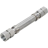 ナンゴクフレキコウ NFK スリムユニオン式(メタルタッチ)フレキシブルホース メス×メス型 継手SUS304(ALLSUS304) 50A×2000L NK2000FFSUS30450A200 1本