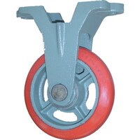 ヨドノ ヨドノ 鋳物中荷重用ジェンゴム車輪固定車付ベアリング入 300φ GSBK300 1個