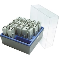 シヤチハタ シヤチハタ 柄付ゴム印 連結式 数字 ゴシック体 0号