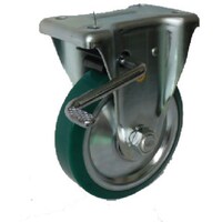 ヨドノ ヨドノ プレス製固定金具ブレーキ付ウレタン車 75φ