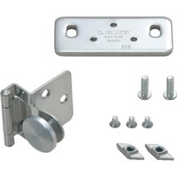 スガツネ工業 SUGATSUNE (170041584)ステンレス鋼製ガラス蝶番アルミフレーム取付用セットASGH348SS306