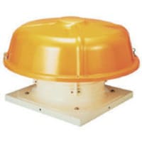 スイデン Suiden 屋上換気扇(屋上扇ルーフファン)自然換気ベンチレータ SRFR50FN 1台