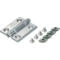 スガツネ工業 SUGATSUNE (170013730)ステンレス鋼製蝶番アルミフレーム取付用セットASHGSUSM40408