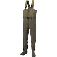 阪神素地 ハンシン CW406 チェストハイウェーダー フェルト底 先丸 27.0cm