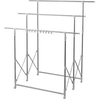 アイリスオーヤマ IRIS 527352 伸縮万能室内物干し HMS3S 1個