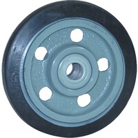 ヨドノ ヨドノ 軽量用ゴム車輪ベアリング入 130φ LB125 1個