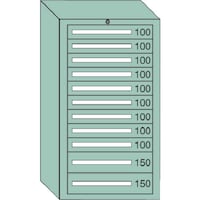大阪製罐 OS 中量キャビネット(6型) 間口693×奥行557×高さ1081mm最大積載量1200kg 61216 1台