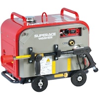 スーパー工業 スーパー工業 エンジン式高圧洗浄機 SEV1615SS 防音タイプ SEV1615SS 1台