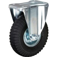 イノアック イノアック 重荷重用キャスター ニューマチック車輪・固定金具付 Φ294