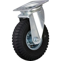 イノアック イノアック 重荷重用キャスター ニューマチック車輪・旋回金具付 Φ227